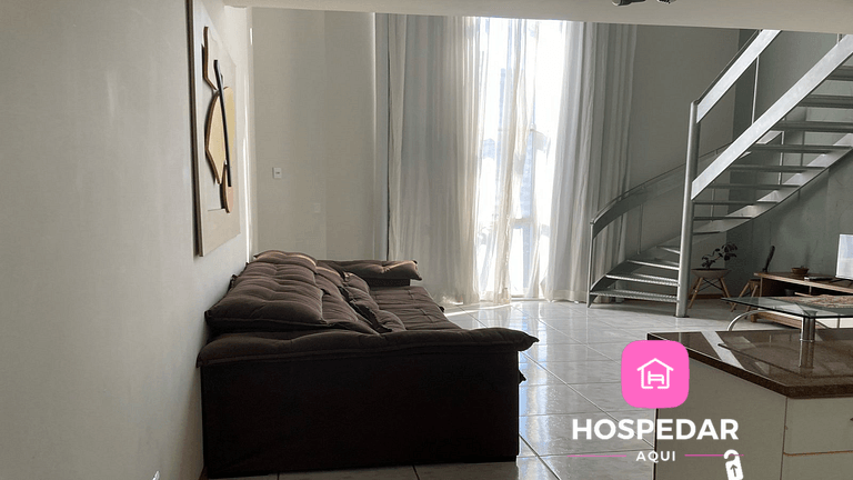 Saint Sebastian Flat 306 - Com Hidro! até 3 pessoas, Duplex,