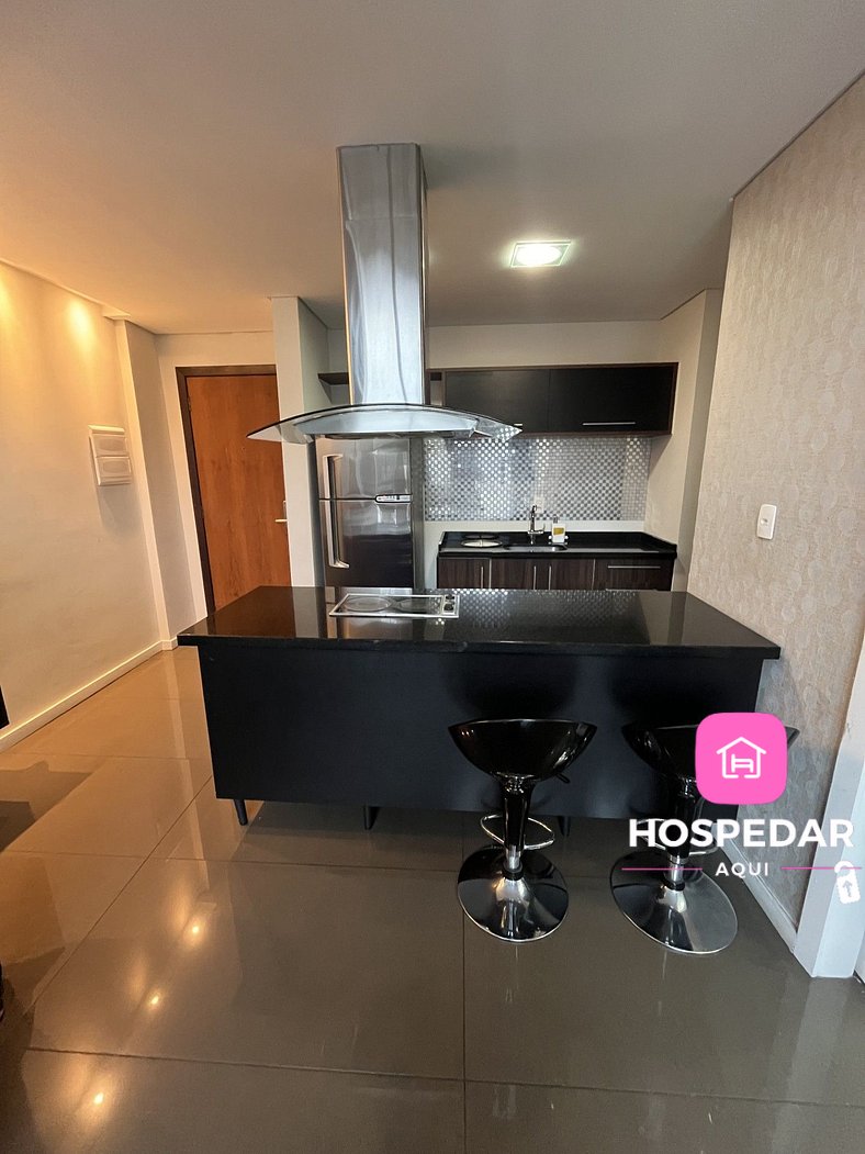 Saint Sebastian Flat 515 - Com Hidro! até 3 pessoas, Duplex,