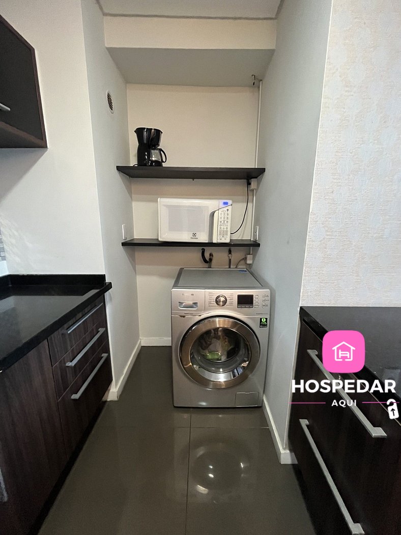 Saint Sebastian Flat 515 - Com Hidro! até 3 pessoas, Duplex,