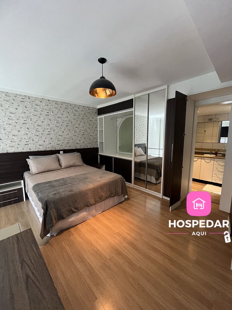 Saint Sebastian Flat 515 - Com Hidro! até 3 pessoas, Duplex,