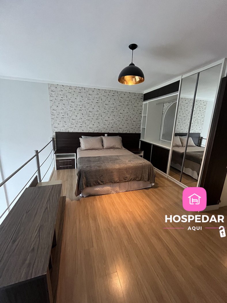 Saint Sebastian Flat 515 - Com Hidro! até 3 pessoas, Duplex,