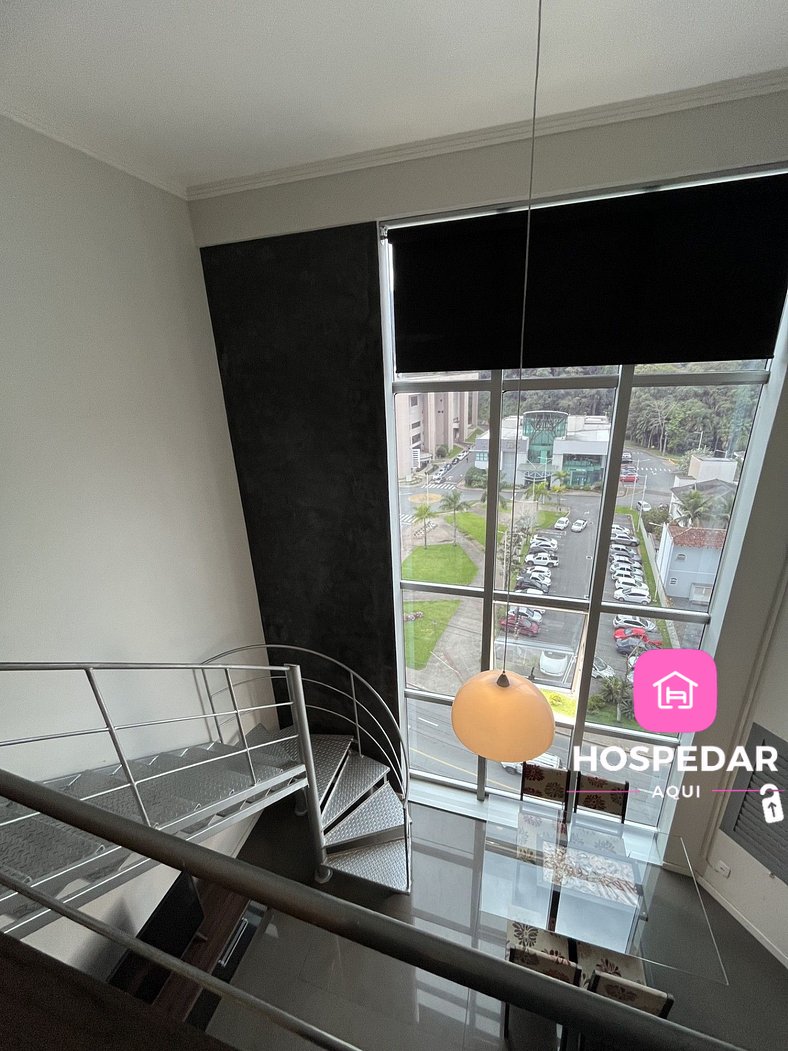 Saint Sebastian Flat 515 - Com Hidro! até 3 pessoas, Duplex,