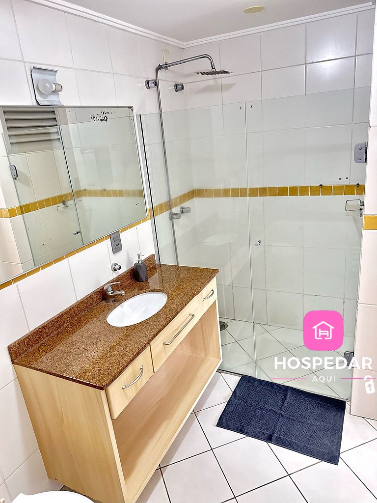 Saint Sebastian Flat 603- Com Hidro! até 3 pessoas, Duplex,