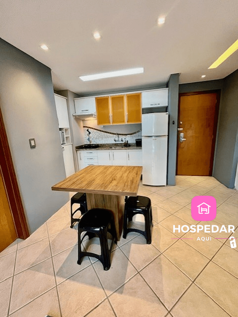 Saint Sebastian Flat 616 - Com Hidro! até 3 pessoas, Duplex,