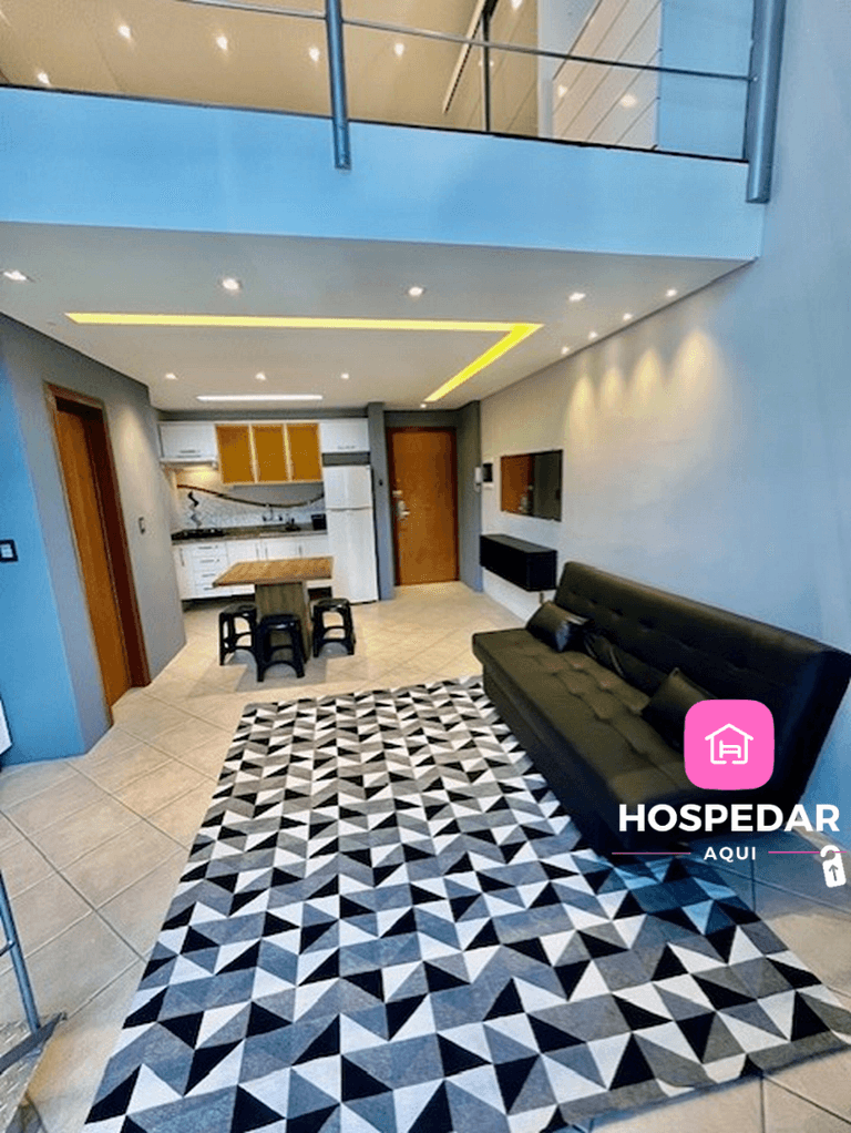 Saint Sebastian Flat 616 - Com Hidro! até 3 pessoas, Duplex,